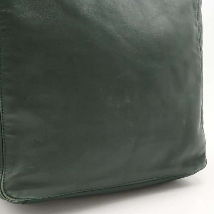 Top Quality Chanel Top Quality Chanel COCOMARK TASELL FRINGE Tote BAG Semi-sder leather dark green