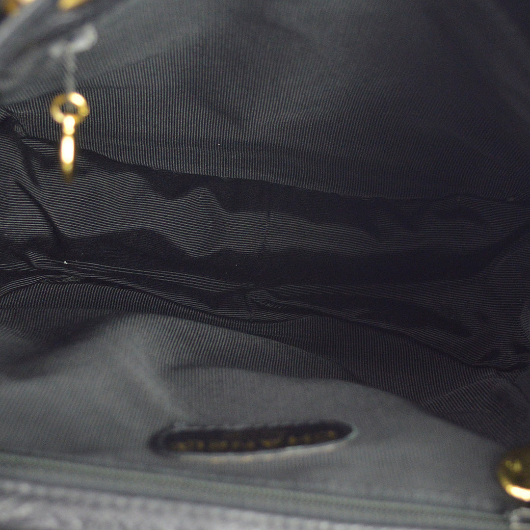 Top Quality Chanel Black Caviar Triple CC Backpack