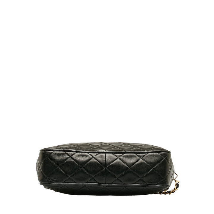 Top Quality Chanel Black Lambskin Camera Bag