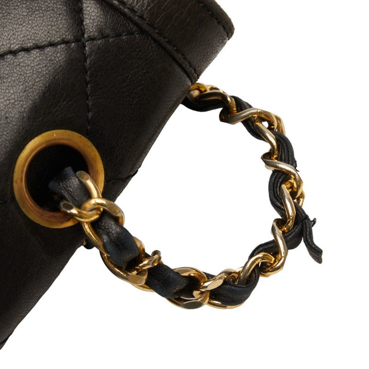 Top Quality Chanel Matrasse Double Flap  Limited Handbag Chain Shoulder Bags Black  S  CHANEL