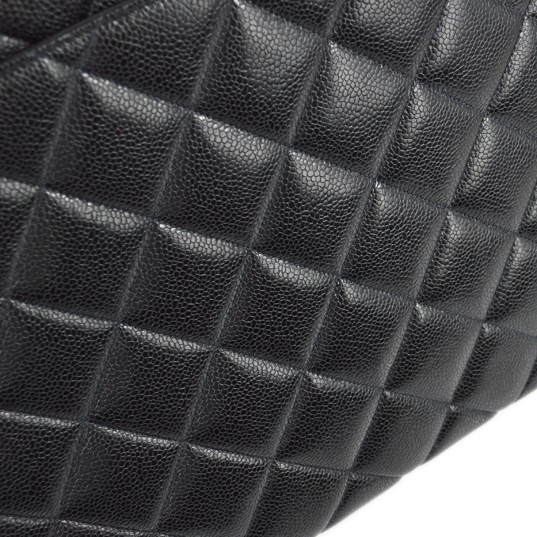 Top Quality Chanel Black Caviar Briefcase Business Handbag