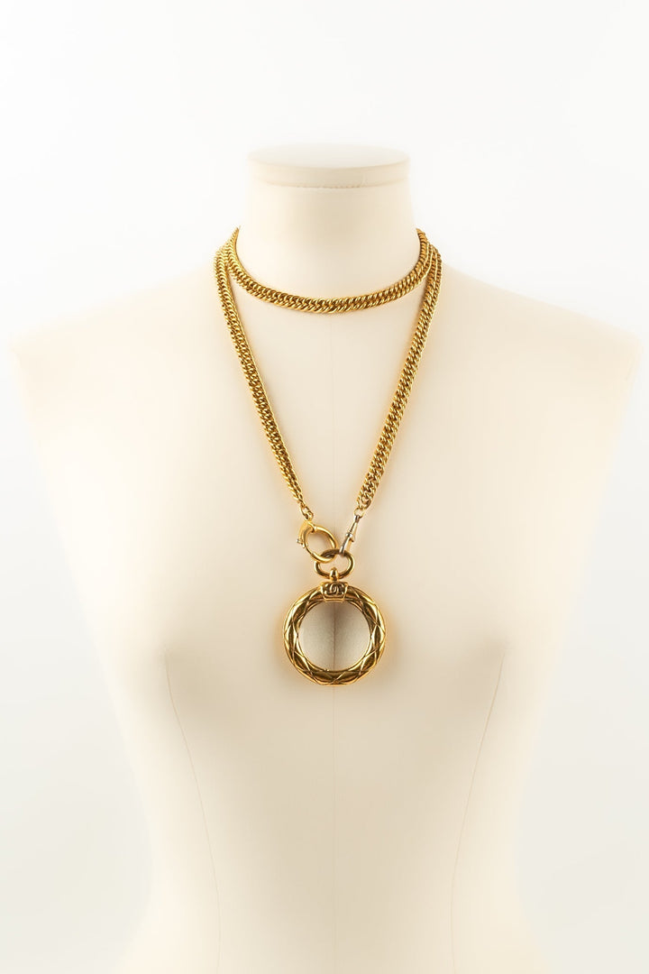 Collier loupe Top Quality Chanel 1980s