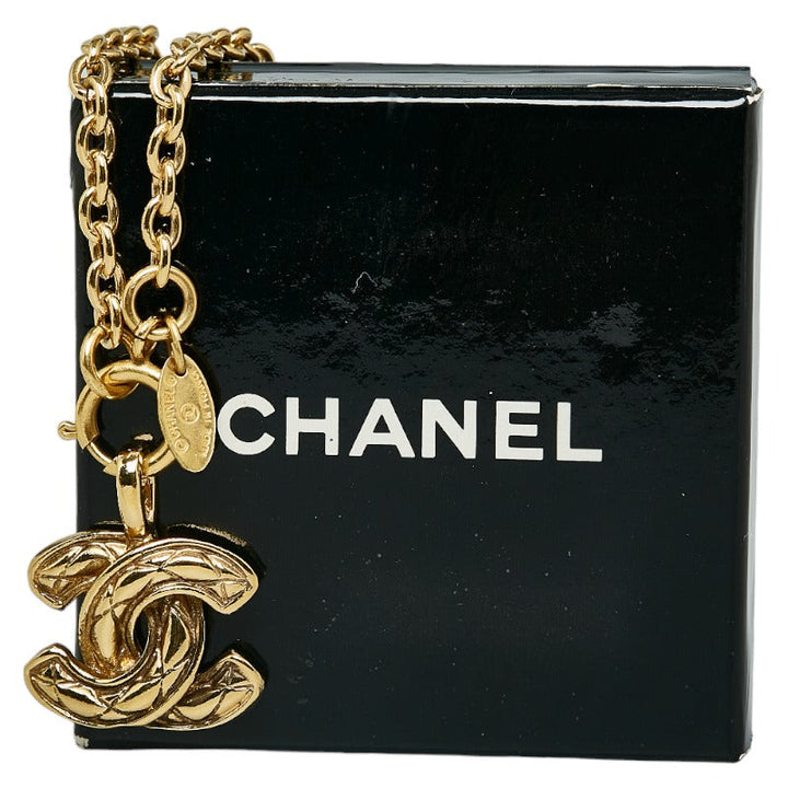Top Quality Chanel vintage mattress cocomark chain necklace g makeup ladies Chanel