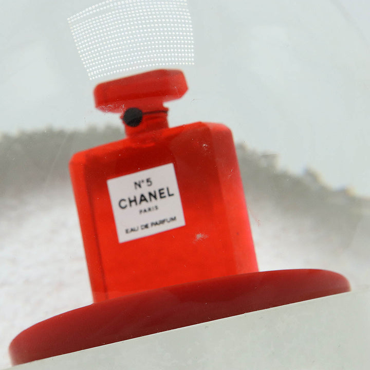 Top Quality Chanel Top Quality Chanel Snowdome Obje Novelty Non-Selling No.5 Perfume Bottle White White Red Red