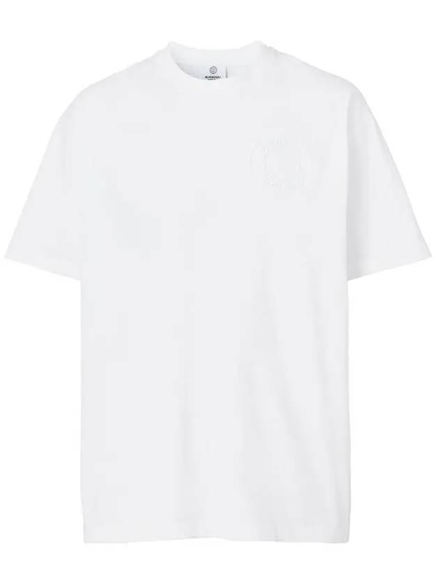 Burberry Men's Logo Short Sleeve T-Shirt White