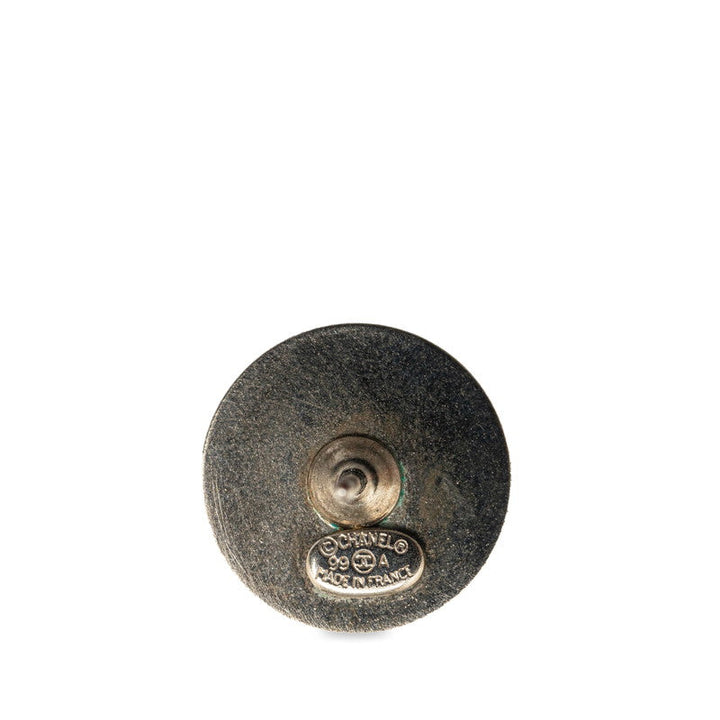 Top Quality Chanel Coco Stud Earrings Silver G Metal