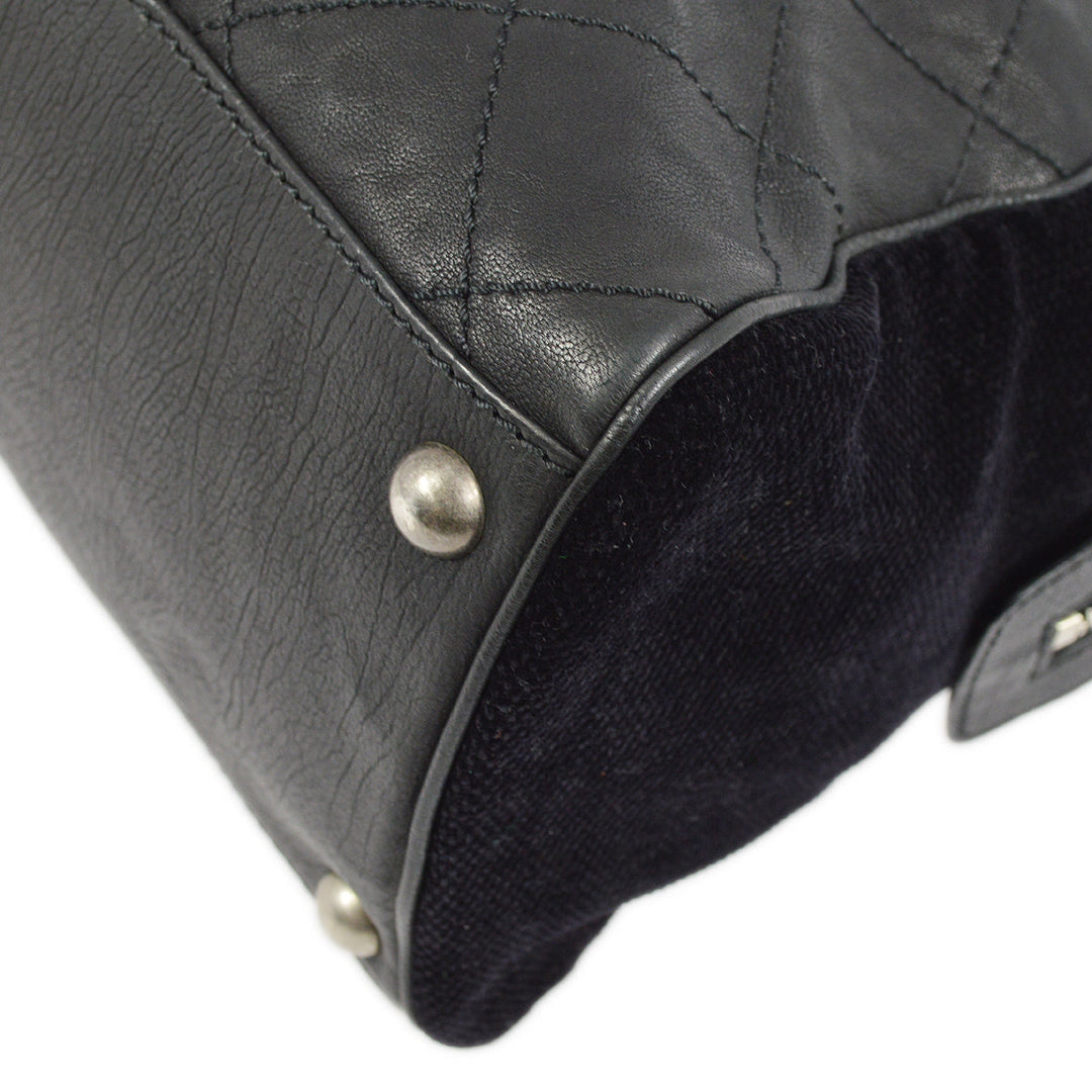 Top Quality Chanel Black Mademoiselle Lock Tote Bag