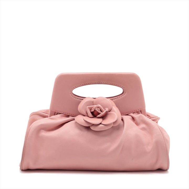 Top Quality Chanel Camelia  Handbag Pink Gold  8th