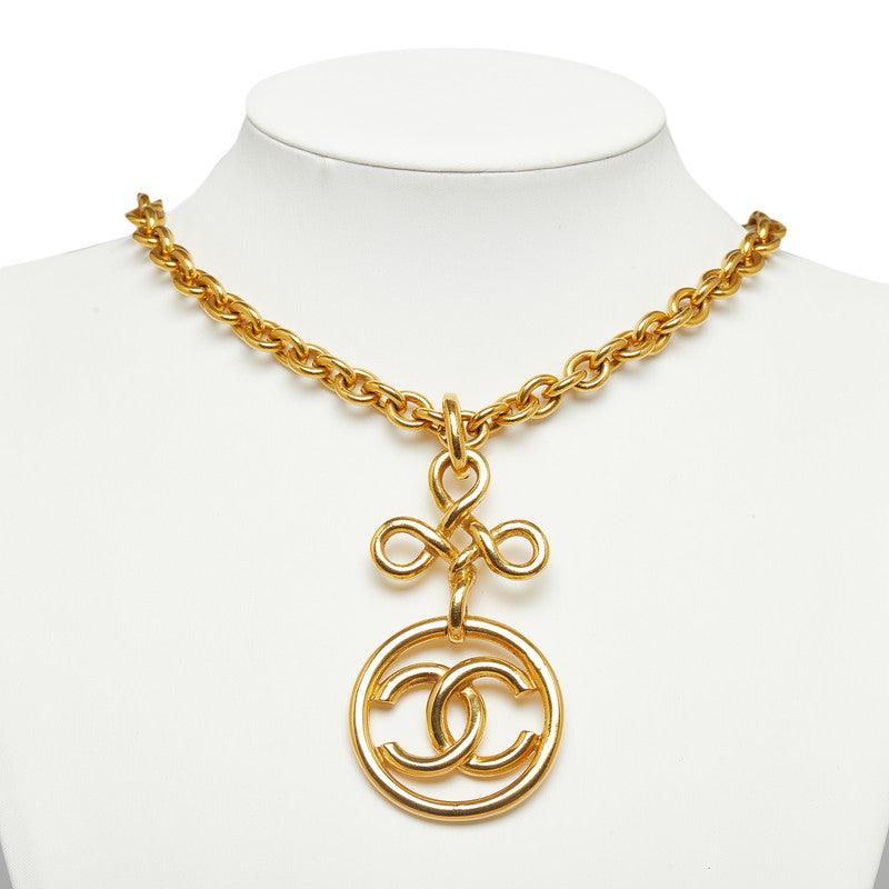 Top Quality Chanel Vintage Cocomark Circle Collar Gold   Chanel