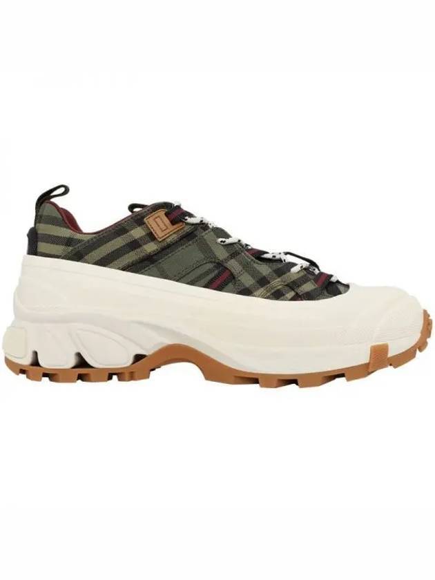 Top Quality Burberry Arthur Vintage Check Sneakers Green
