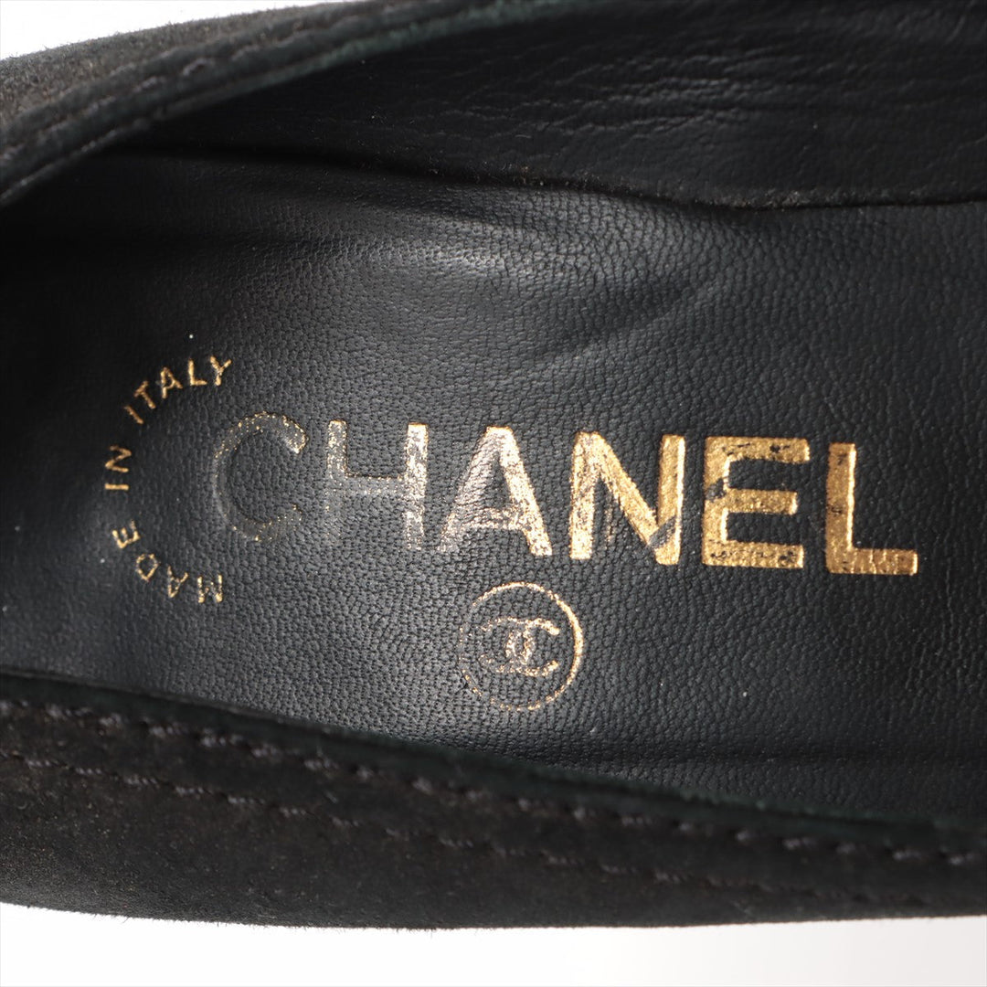 Top Quality Chanel Coco Leather Pumps 36 Black