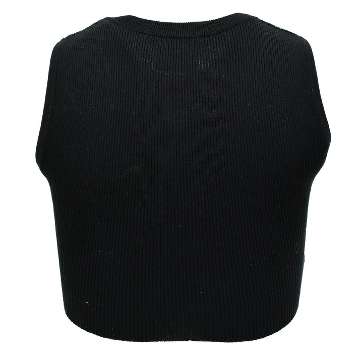 Top Quality Chanel Sleeveless Tops Black