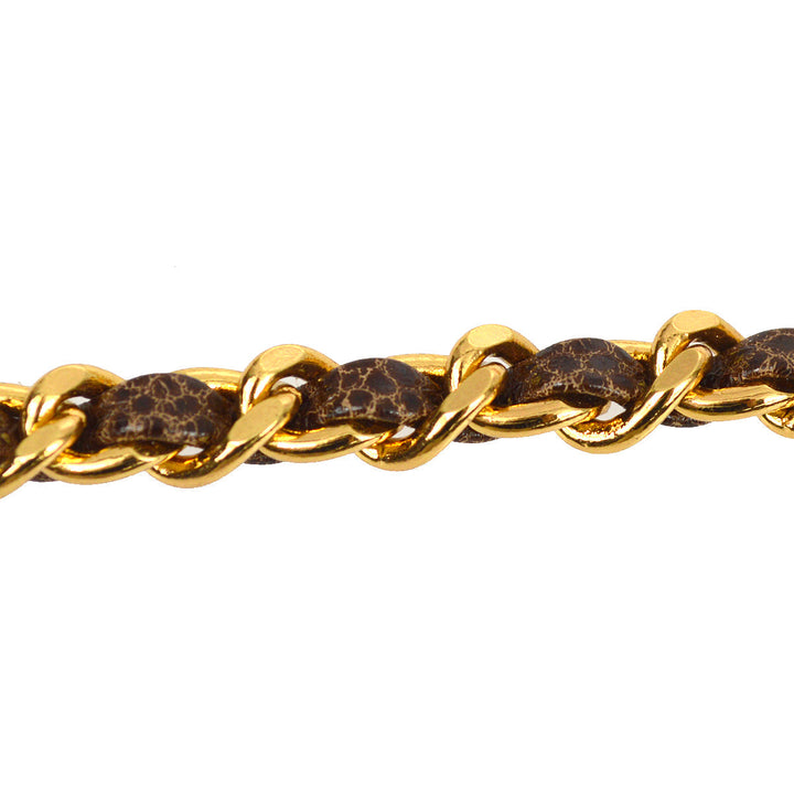 Top Quality Chanel Brown Caviar Chain Shoulder Bag Pouch