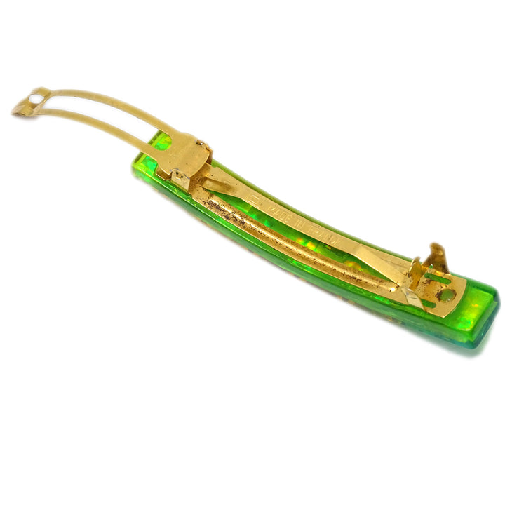 Top Quality Chanel Hair Clip Hairpin Barrette Yellow 61