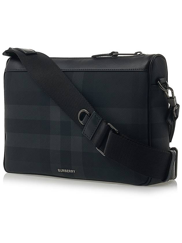 Burberry Rambler Check Cross Bag Charcoal