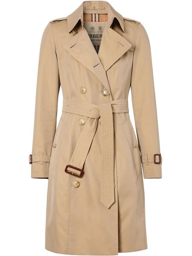 Burberry The Mid Length Chelsea Heritage Trench Coat Honey