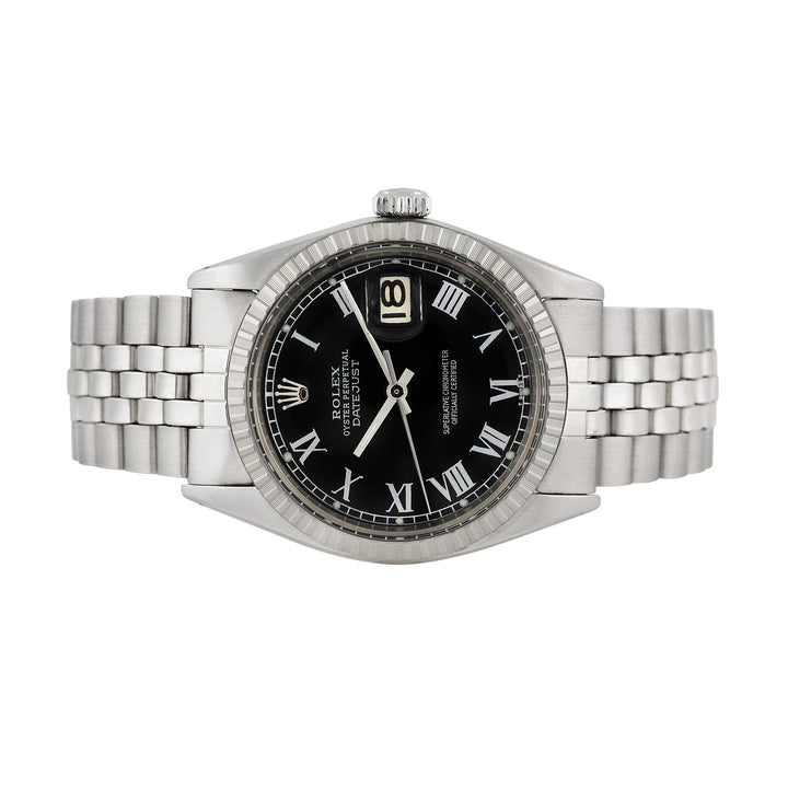Rolex Men's Stainless Steel Datejust oyster perpetual, item #46