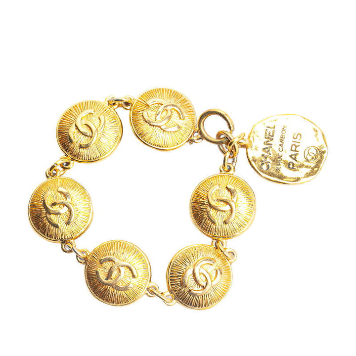 Top Quality Chanel Coco Mark Cambon Bracelet Gold