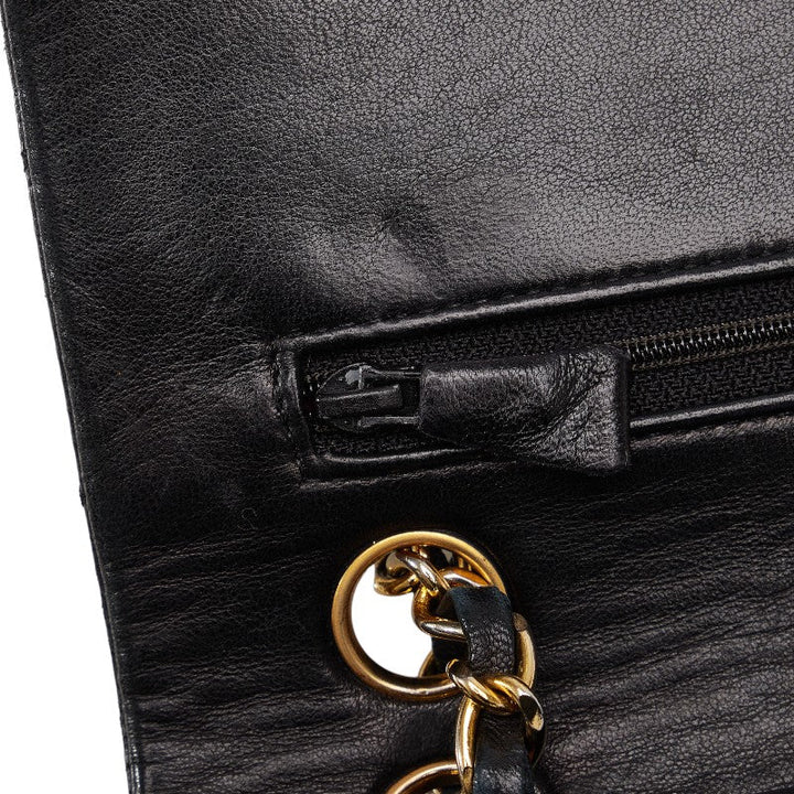 Top Quality Chanel Classic Double Flap Small in Lambskin Black Quilted
