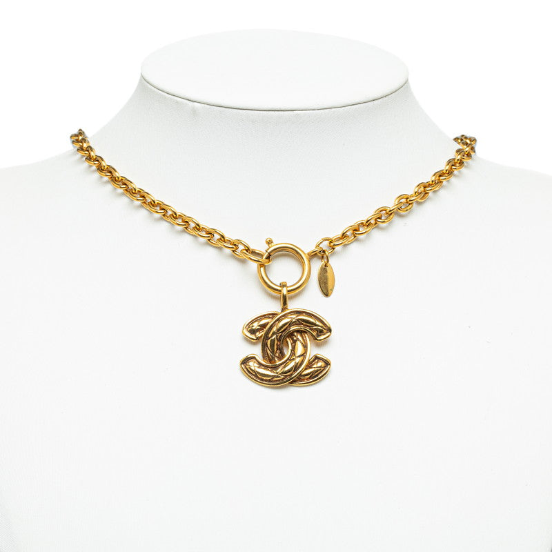 Top Quality Chanel Vintage Matrasse Coco Necklace G   Chanel