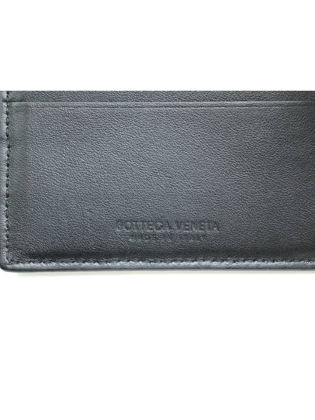 Bottega veneta Brand new almost 605721 Intrecciato rubber silicone leather half wallet Bottega