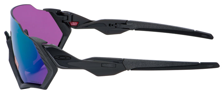 Oakley Men's OO9401-1537 Flight Jacket 99mm Steel Sunglasses