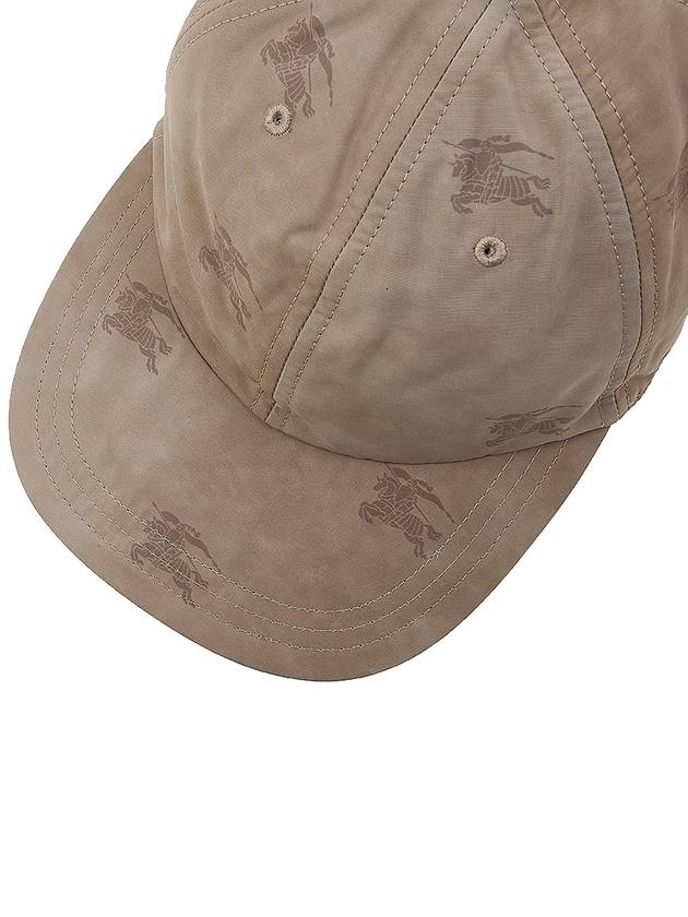 Burberry EKD Technical Cotton Base Ball Cap Beige