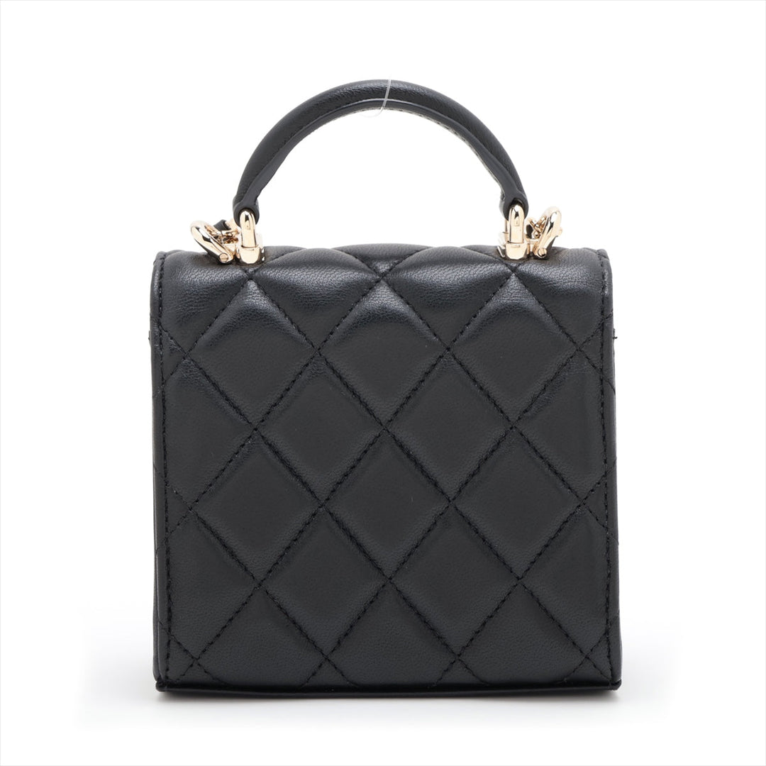 Top Quality Chanel Lambskin  Chain Shoulder Bag Black G