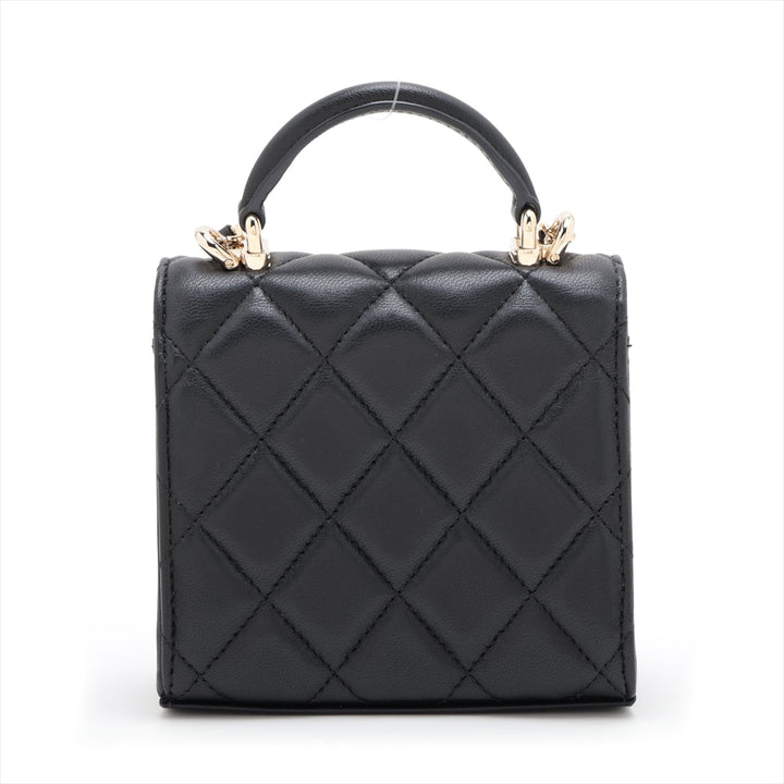 Top Quality Chanel Lambskin  Chain Shoulder Bag Black G