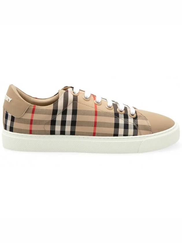 Burberry Vintage Check Low Top Sneakers Beige