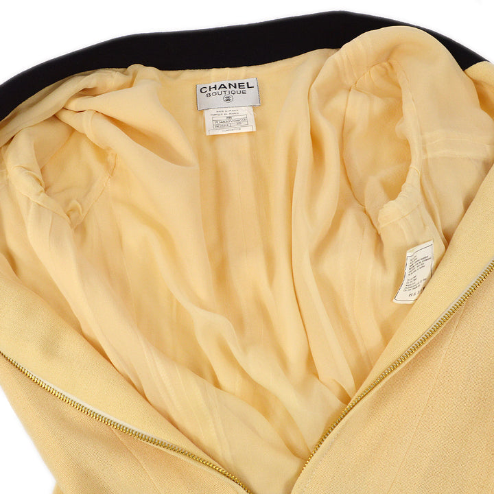 Top Quality Chanel Dress Ivory Black P95 #40