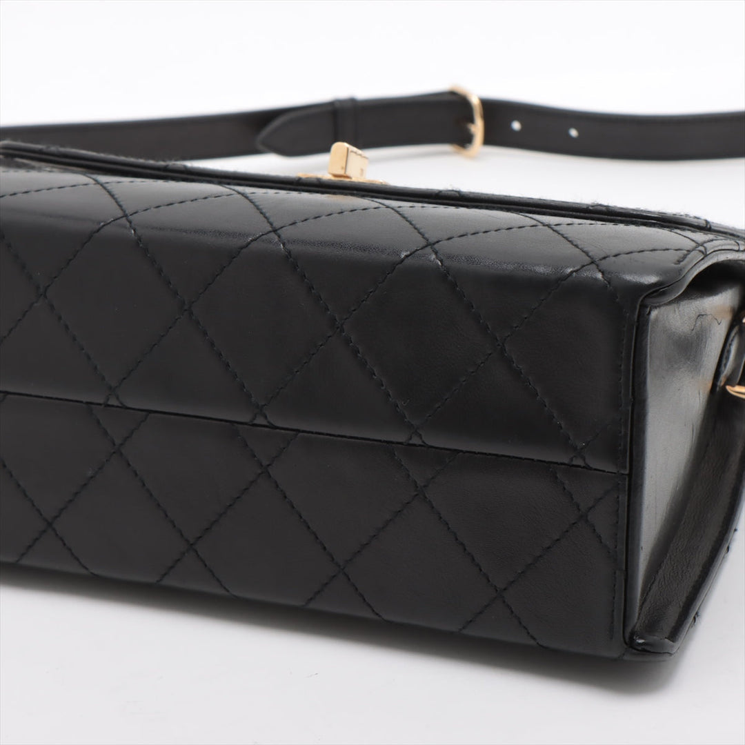 Top Quality Chanel Lambskin  Shoulder Bag 2.55 Black G  5th