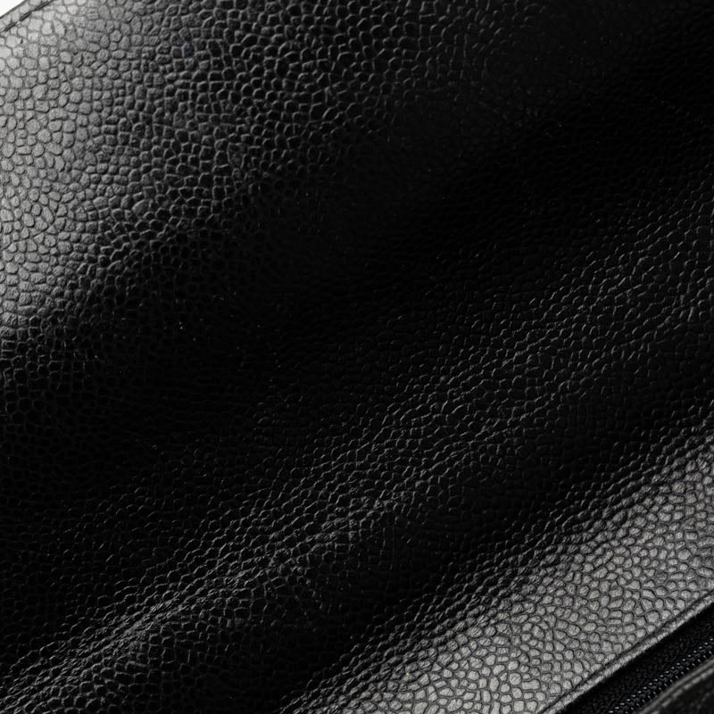 Top Quality Chanel Top Quality Chanel MATRESSE HANDBACK CABIAS SKIN BLACK LADY'S WORKSHOP