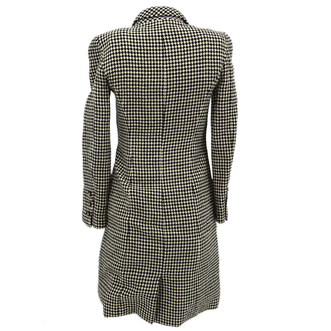 Top Quality Chanel Coat Black White 96A #36