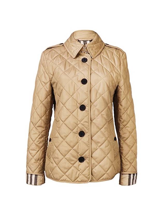 Burberry Frankby Quilted Jacket Beige