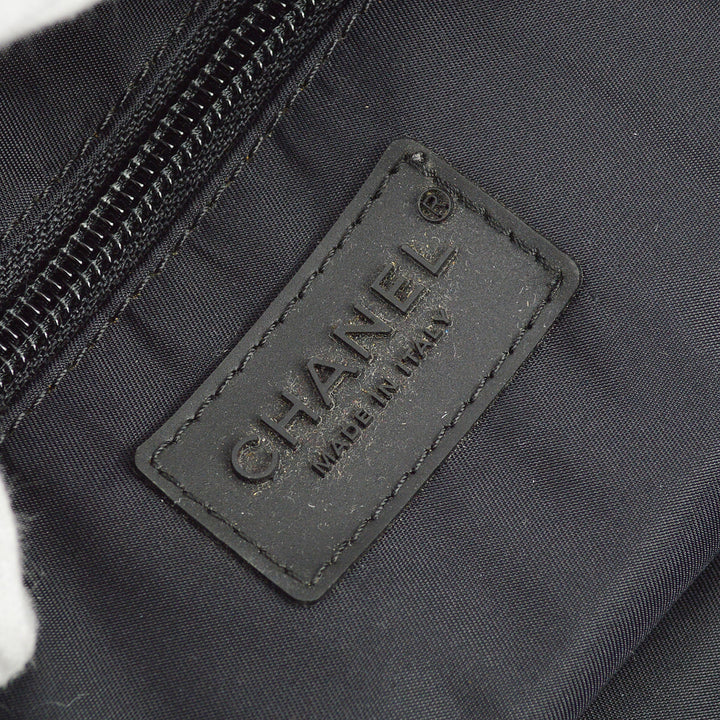 Top Quality Chanel Black Nylon Sport Line Duffle Gym Bag