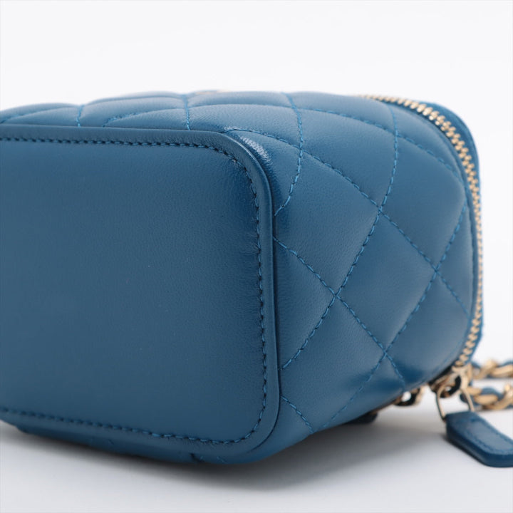 Top Quality Chanel Matrasse  Chain Shoulder Bag Coco Ball Blue G