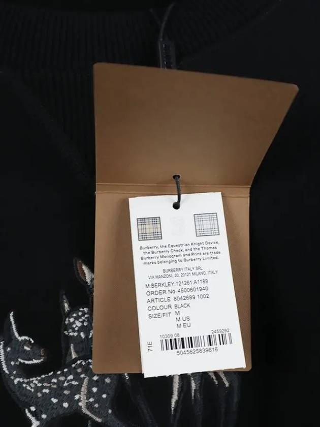 Burberry Cotton Sweatshirt Black