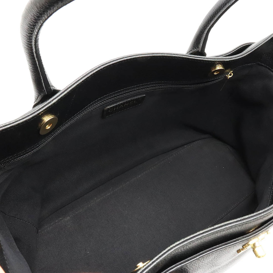 Top Quality Chanel EXECUTIVE LINE COCOMARK TOTO BAG HANDBACK BLACK BLACK GOLD WORKS A15206 A15206 A15206 A15206 A15206 A15206 A15206 A16