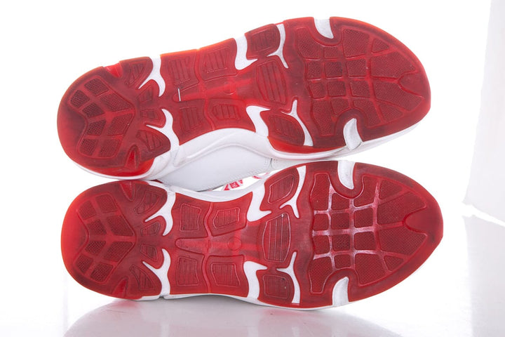 Valentino White And Red Sneakers SZ 9.5