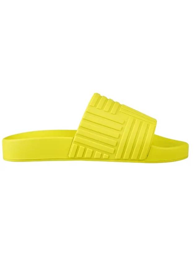 Bottega veneta Intrecciato Rubber Slippers Kiwi