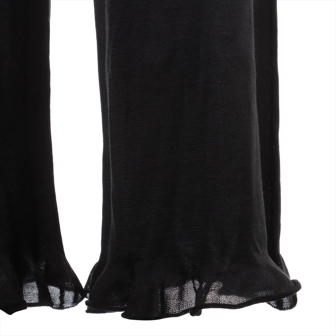 Top Quality Chanel P75 Casimir X Silk Pants 38  Black Ladies