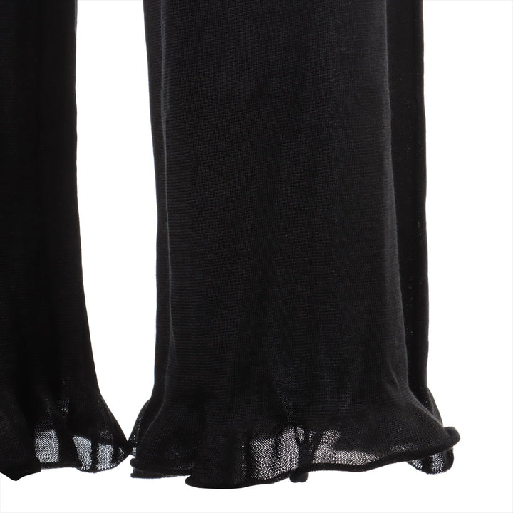 Top Quality Chanel P75 Casimir X Silk Pants 38  Black Ladies