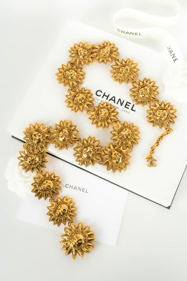 Ceinture "t√™tes de lion" Chanel
