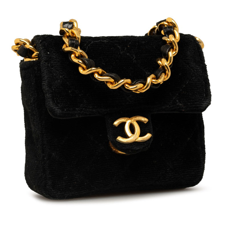 Top Quality Chanel Cocomark Gold  Chain houlder Bag  Bag Black   CHANEL