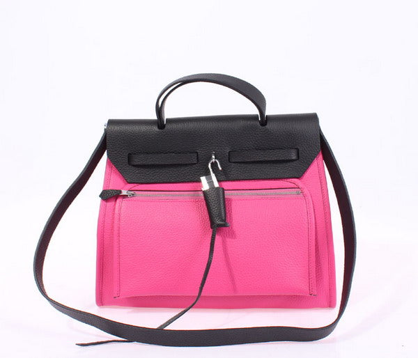 Hermes Herbag H1090 Ladies 2way Cow Leather