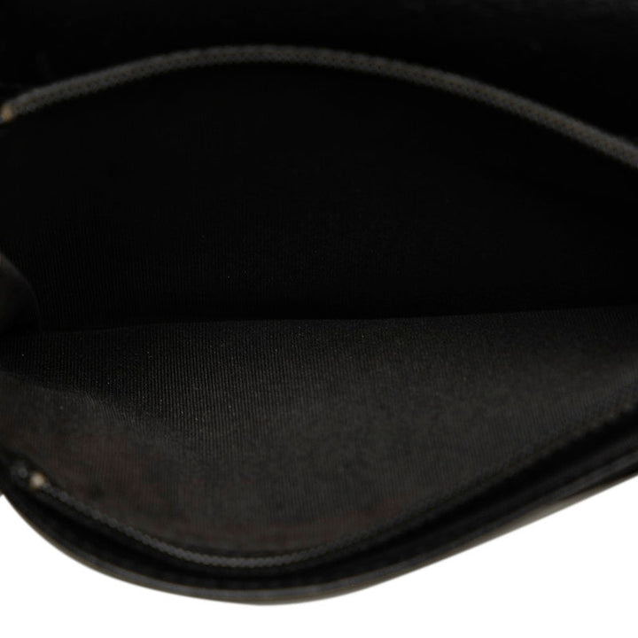 Top Quality Chanel Coca-Cola Jacket Motif Long Wallet Black Leather Lady Chanel