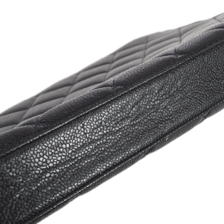 Top Quality Chanel Black Caviar Briefcase Business Handbag