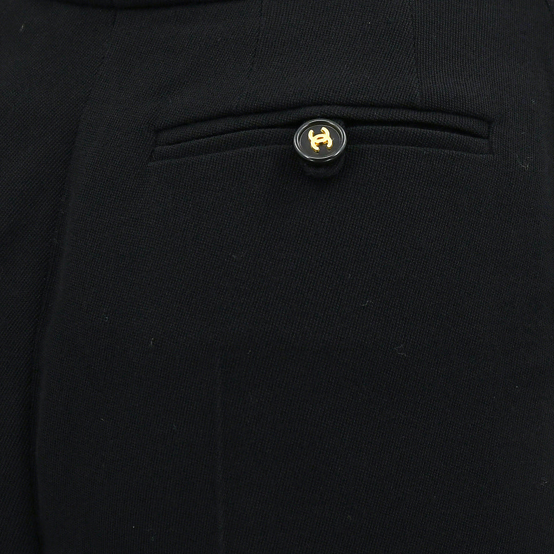 Top Quality Chanel Long Pants Black 97P #38