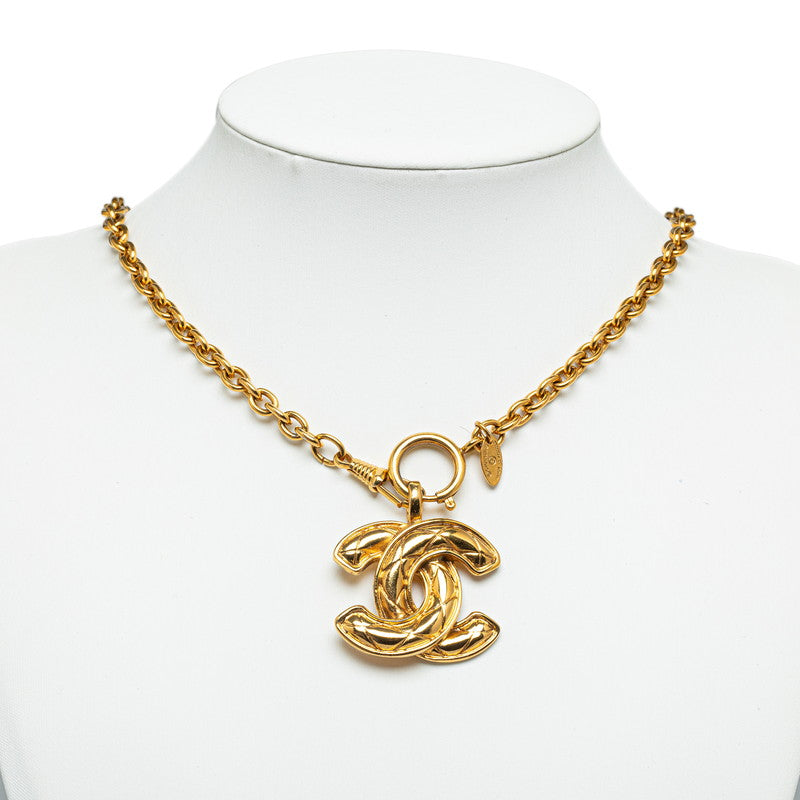 Top Quality Chanel Coco Big Matrasse Necklace G   Chanel
